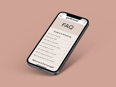 Daily UI 092 - FAQ page