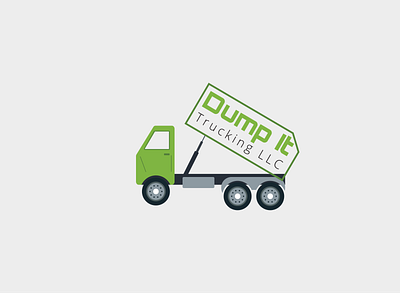 Dump It Logo branding design flat graphic design logo logo design minimal