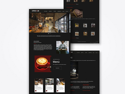 EspressoLab Web Site Design branding design figma graphic design illustration ui ux web web design webdesign website website design