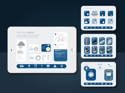 Smart Caravan Systems UI UX design