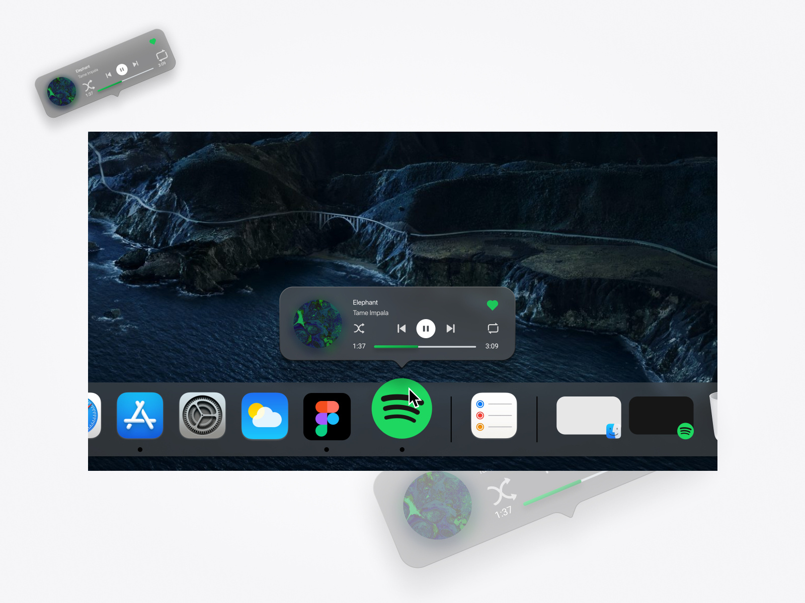 Macbook Big Sur Dock Design by Betul Uskudar on Dribbble