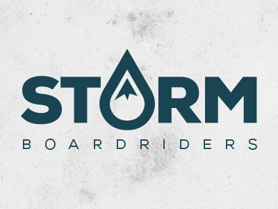 Storm Boardriders Logo boardriders branding logo skate snow storm surf