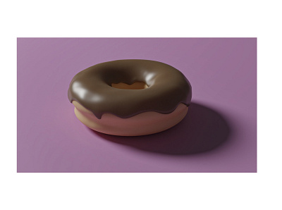 donut blender3d design