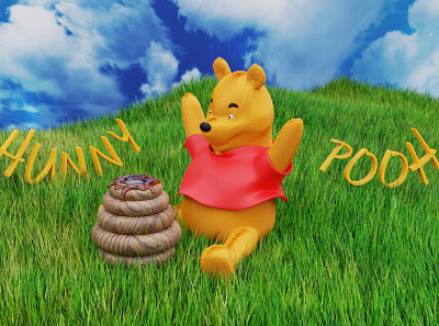 POOH blender3d blendercycles