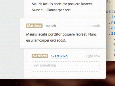 Post-it comment animation comments halftone scripty2