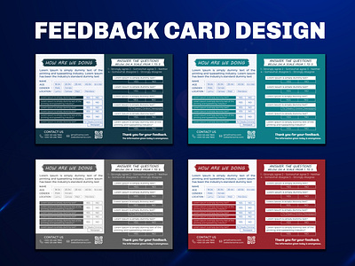 FEED BACK CARD DESIGN