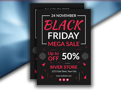 Black Friday Flyer black friday sale banner black friday template free