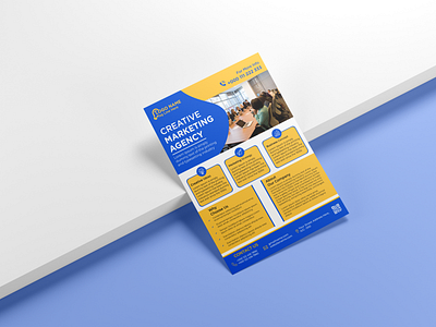 Corporate flyer design free template