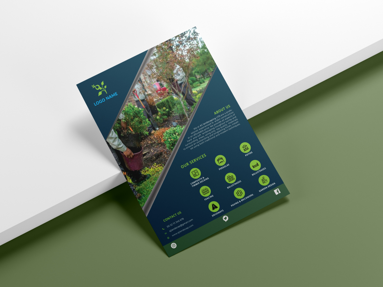 Agriculture flyer design free template by MD JAHIDUL ISLAM on Dribbble