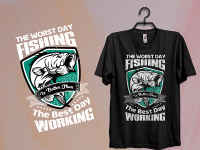 Fishing Vector T-shirt Design animation banner branding design graphic design illustration logo motion graphics ui vector