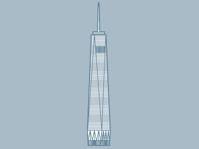 Freedom building freedom illustration manhattan new york nyc skyscraper tower