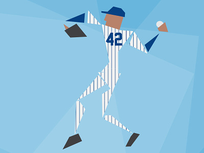 Mo 42 baseball bombers bronx illustration mariano new york pinstripes rivera sandman yankees