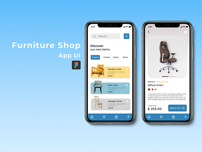 Furniture Shop App ecommerce figmadesign furniture furniture app furniture store