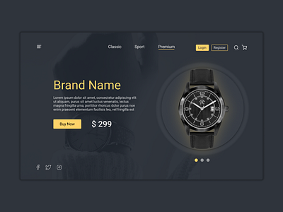 Watch Store concept