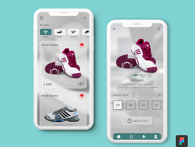Shoe App Concept shoes app shoes store shopapp uidesign uidesigns uiux