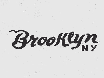 Brooklyn hand lettering lettering