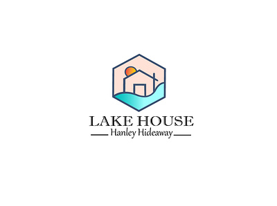 LAKE HOUSE branding design flat graphic graphic design illustrator logo logo design logo designer logo mark logodesign minimal ui vector