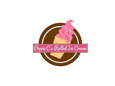 ice crem branding design flat graphic graphic design illustration logo designer logo mark logodesign vector