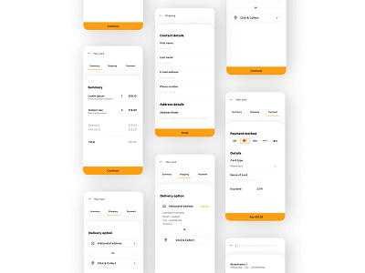 Daily UI : checkout page app dailyui dailyuichallenge designchallenge figmadesign webdesign