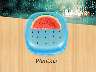 Watermelon Weather icon