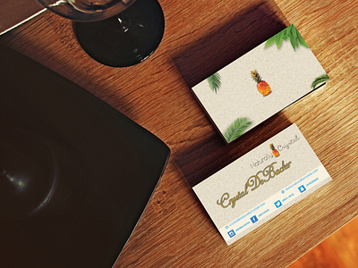 Business Card Design with FREE 3D Mockup 3d mockup branding business card design flat illustration illustrator minimal vector