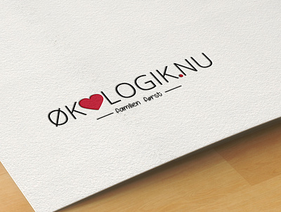 Logo Design for Ok logik.nu site with Free 3D Mockup 3d mockup branding design flat illustration illustrator logo minimal typography vector