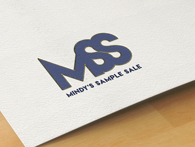 MSS logo for Cloth Brand with FREE 3D Mockup 3d mockup branding design flat illustration illustrator logo minimal typography vector