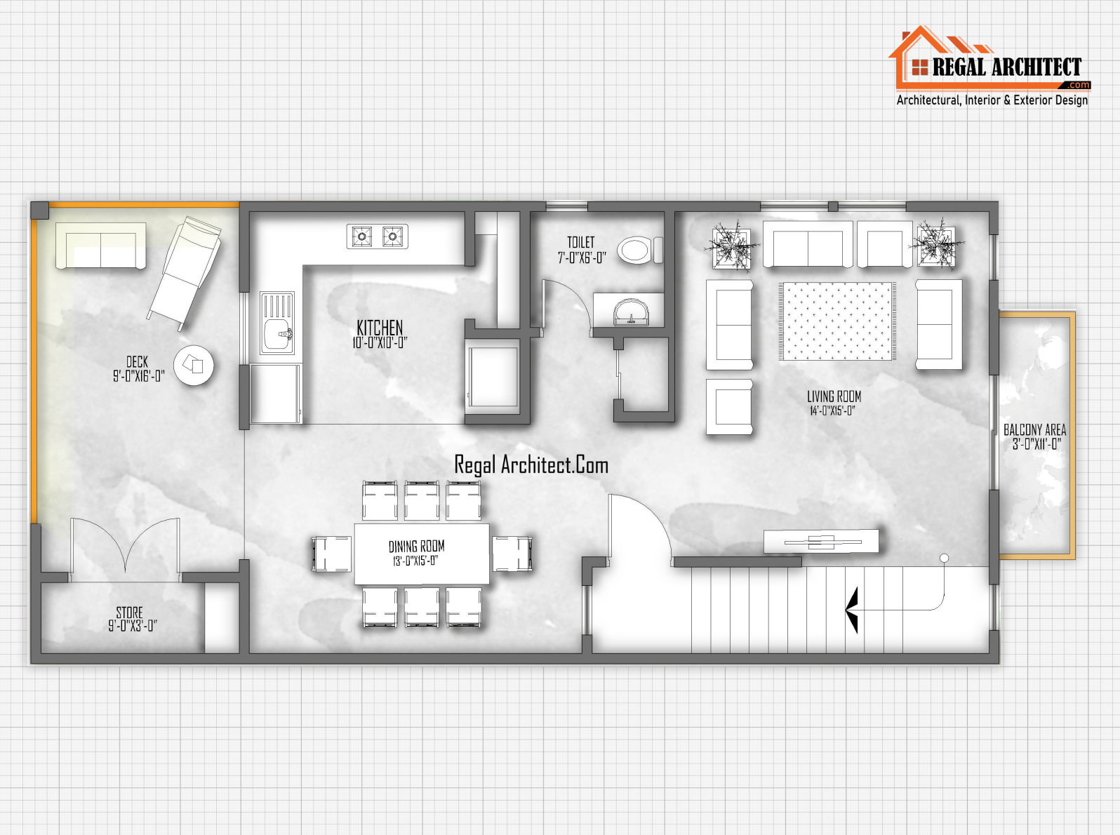Floor Plan | Architectural Design | Interior Design by Regal Architect