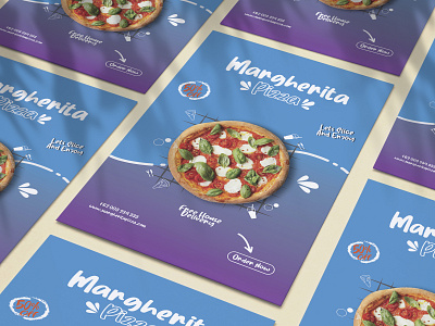 Poster Pizza branding brosur design flyer graphic design poster
