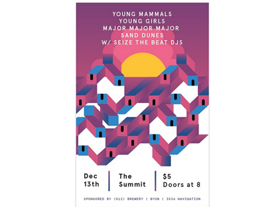 Young Mammals Poster