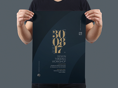 Workshop invitation design invitation poster typography