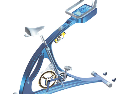 bike 3d modeling product design