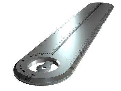 Ruler for designers 3d modeling product design