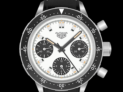 Autavia Heuer Chronograph Watch