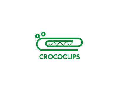 Crococlips awesome awesome design awesome logo brand design brand identity clip clip logo clips crocodile crocodile logo inspiration logo logo design logo inspiration