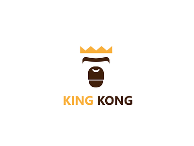 King Kong awesome logo brand design brand identity gorilla gorilla logo illustration inspiration king kong king kong logo king logo kingkong kong kong logo logo logo inspirations ui