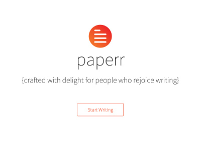 Paperr: An Elegant Writing Tool For Web