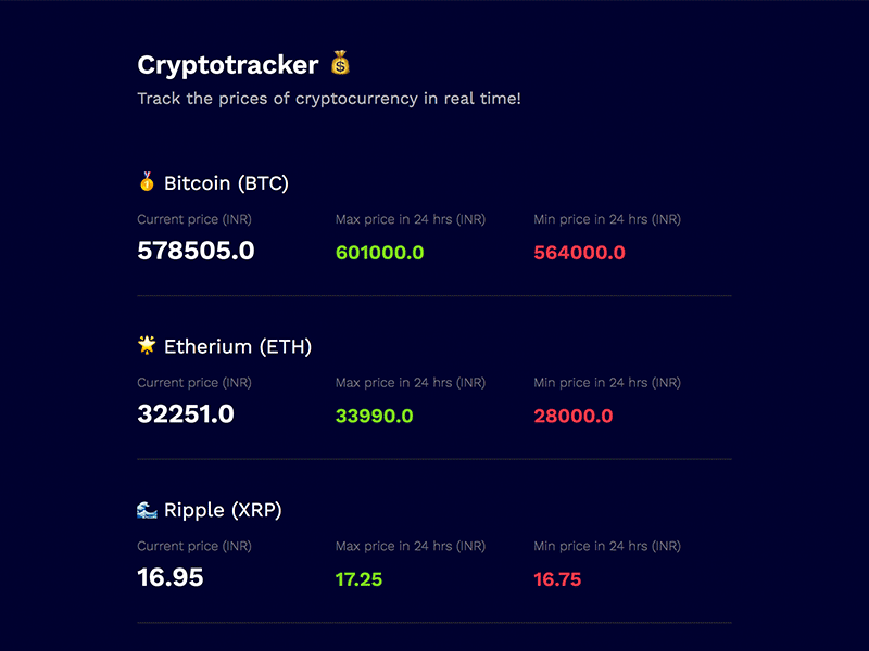 Introducing Dark Mode | Cryptotracker.live bitcoin cryptocurrency etherium