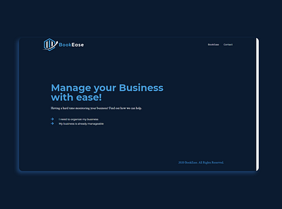 Bookease design ui ux web webdesign website