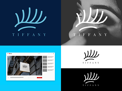 Tiffany Tate branding design logo logomark minimal