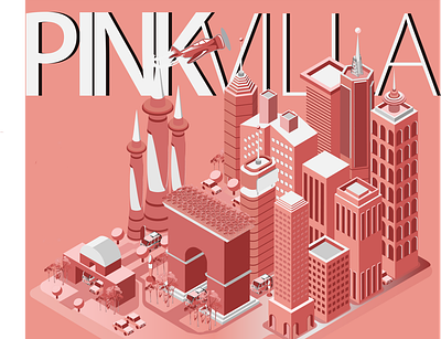 pinkvilla app art branding design graphic design illustration illustrator logo photoshop poster product vector visual design website