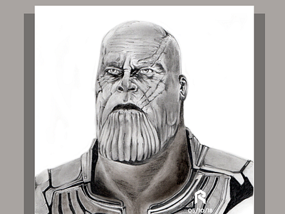 THANOS - TRADITIONAL DRAWINGS