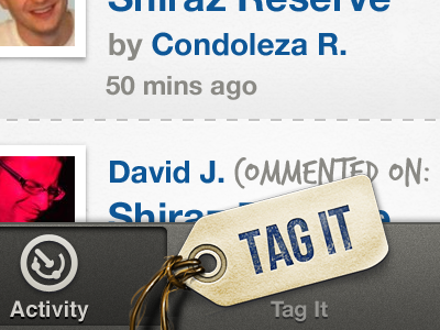 Tag Beige app badge beige icon ios iphone mobile string tabs tag