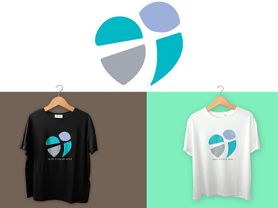 Logo for T-shirt 3d app brand branding design flat logo logo design logotype vector