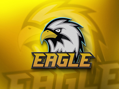 Mascot Logo 3d brand eagle logo gaming logo identity illustration logo logo design logotype mascot mascot design mascot logo mascotlogo vector