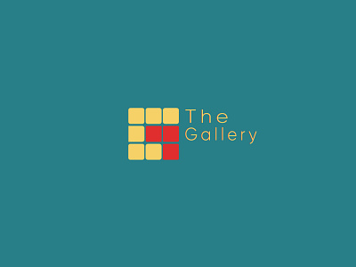 The Gallery logo brand identity branding creative logo design icon iconic logo illustration innovative logo design logotype mark gd md. abed hossain the gallery logo typography vector