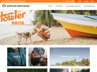 HOWLER BROTHERS copy designing full website landing page landing pages migration modern website on page seo redesign responsive website web lander website business website wordpress wordpress landing page wordpress onpage seo wordpress seo wordpress website yoast seo