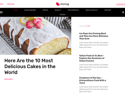 THE 10 MOST DELICIOYS CAKES IN THE WORLD