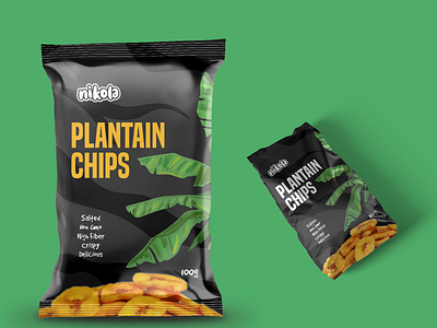 Nikola Plantain Chips Packaging