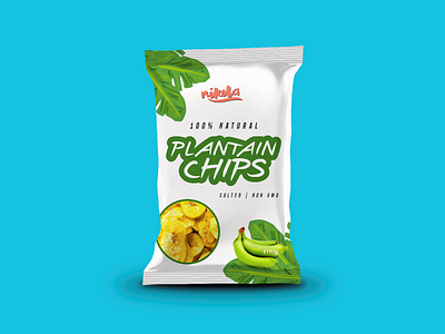 Nikola Plantain Chips Packaging 2 brand branding clean design food packagedesign packaging design snack startup